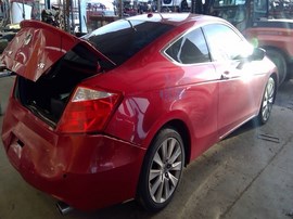 2010 HONDA ACCORD,RED, EX-L MODEL, 3.5L, AT.   A26246
